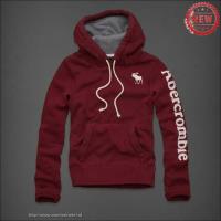 heren abercrombie and fitch pullover rode wijn moose logo Fashion Online 4k3ep622